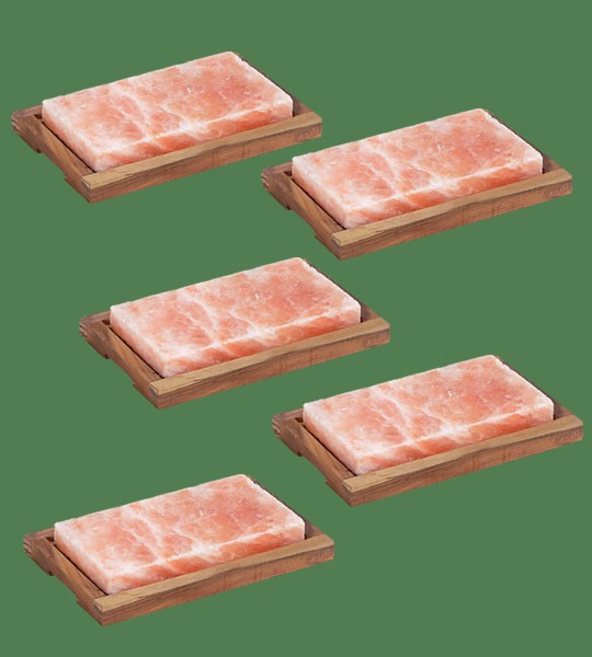 Himalayan Salt Plank Medium with holder 5 units